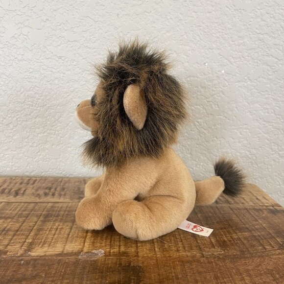 Ty velvet CECIL In Memory of Zimbabwe Lion 2002-2015 Medium Buddy size 9" - Picture 4 of 8